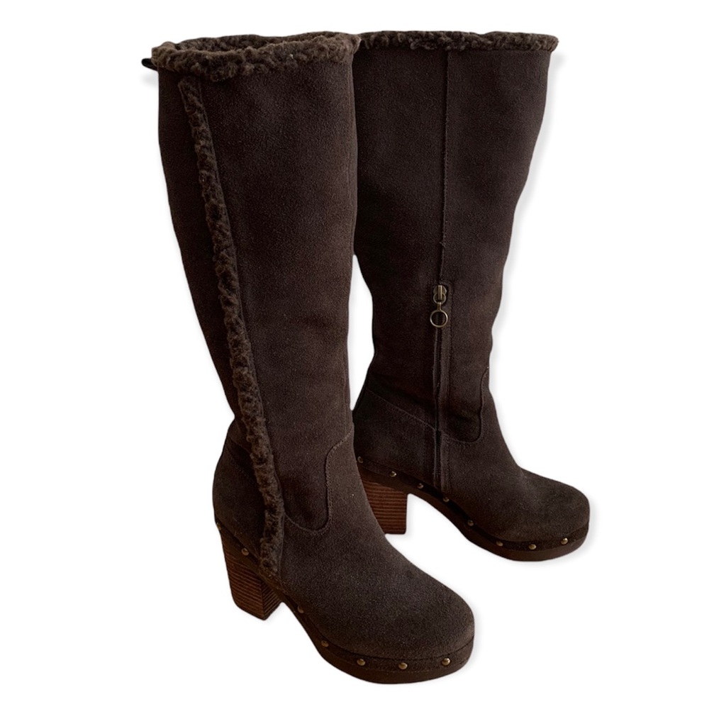 Denim & Supply Ralph Lauren Callen Suede Shearling Boot